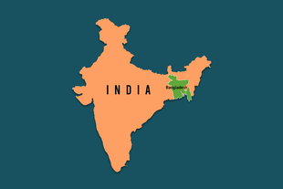 India and Bangladesh (Representative Image)
