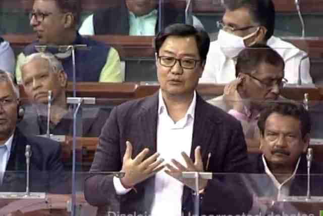 Parliamentary Affairs Minister Minister Kiren Rijiju