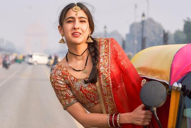 A scene from the film, Atrangi Re.