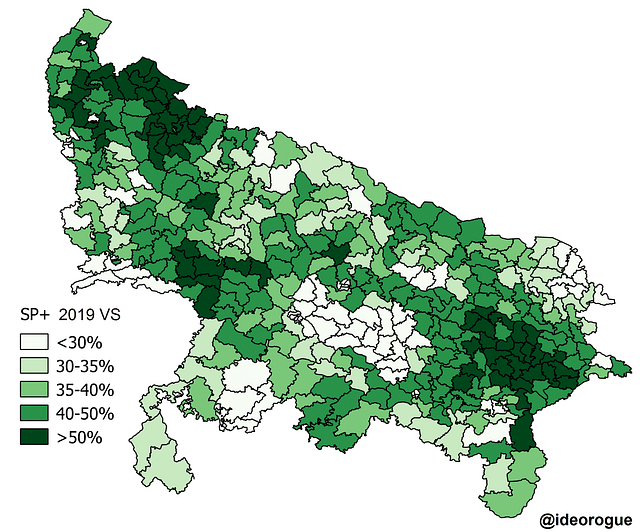 In Maps: Why Uttar Pradesh 2022 Will Very Likely Be A Bipolar Affair