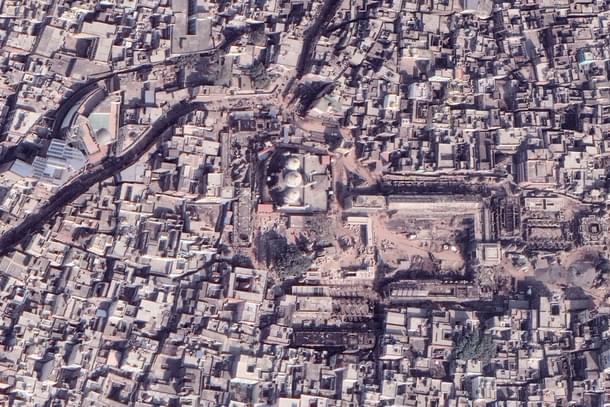 Kashi as captured by google earth on 02/04/2021 when work was still halfway through