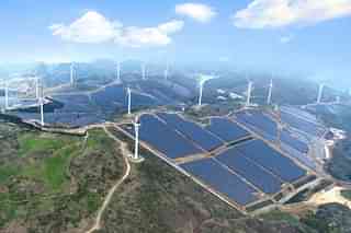 A hybrid solar-wind power plant in South Korea (IRENA)