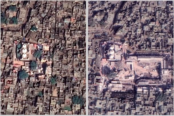 What the Kashi Corridor project achieves is visible (Left 2016 March, Right 2021 April)