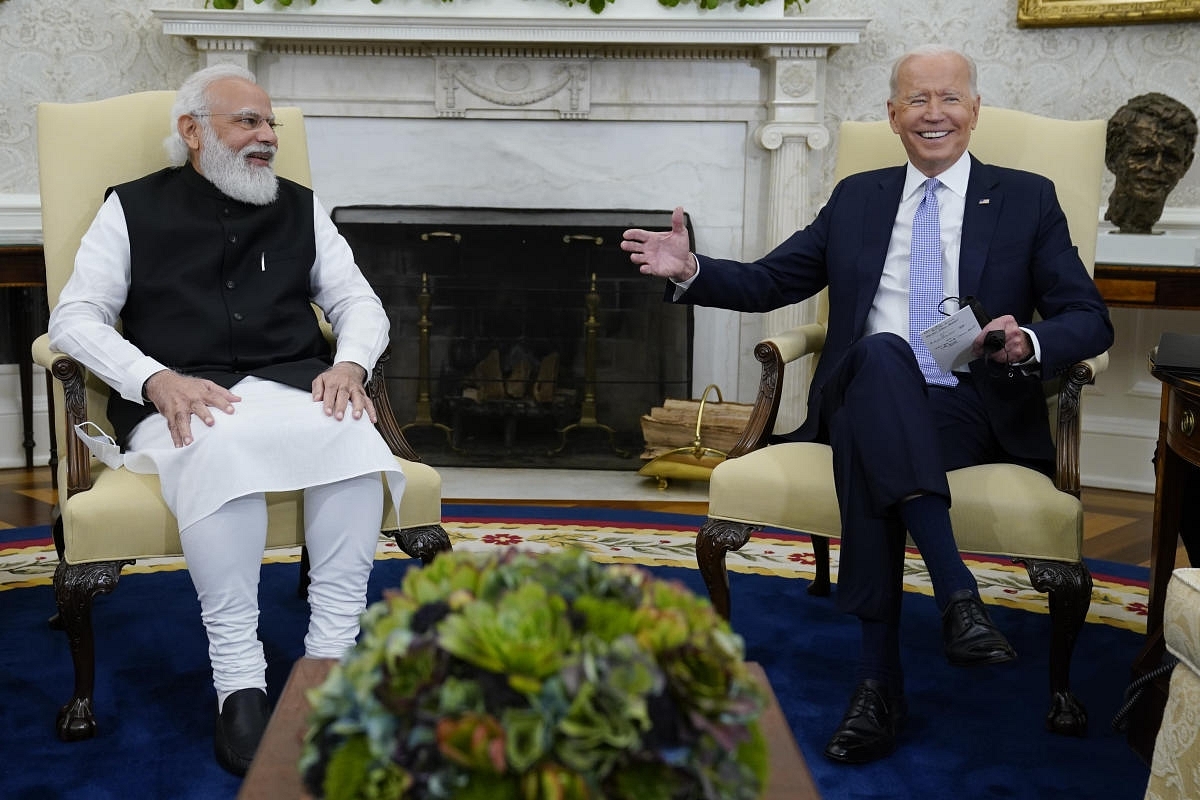 PM Modi and American President Joe Biden
