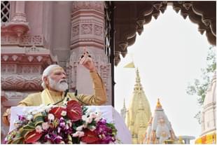 Prime Minister Narendra Modi at the Kashi Vishwanath corridor complex (PMO)