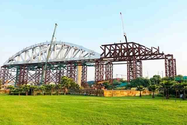 Special steel span of RRTS corridor.