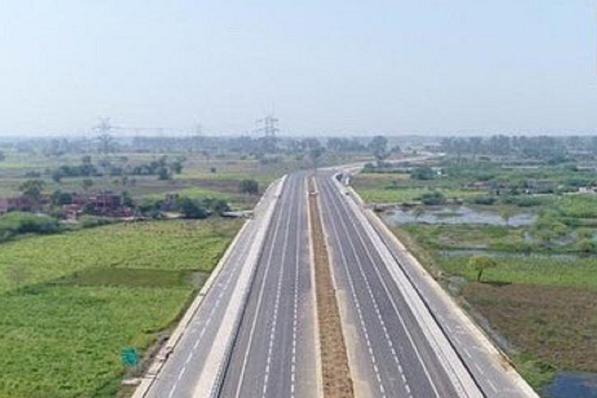 National Highway 334B in Haryana (@nitin_gadkari/Twitter)