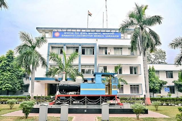 Banaras Locomotive Works in Varanasi.