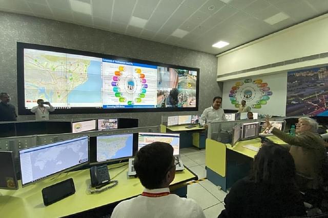 Integrated Command & Control Centre of Vizag Smart City (MoHUA)