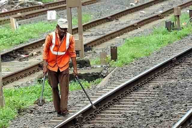 A railway gangman.