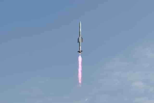 Vertical Launch Short Range Surface To Air Missile (Pic Via PIB Website)