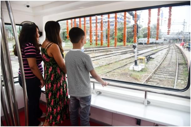 A view from the Vistadome coaches.