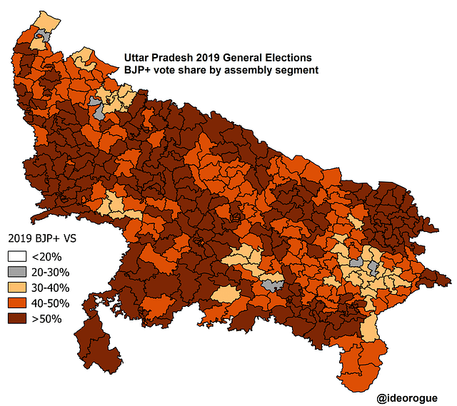 In Numbers: Just How Formidable The BJP Has Become In Uttar Pradesh