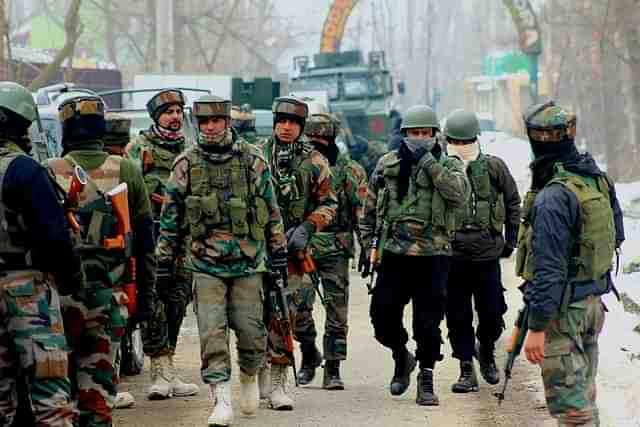 Indian Army in a counter terror operation in the Union Territory of Jammu and Kashmir (J&K). (Representative image).