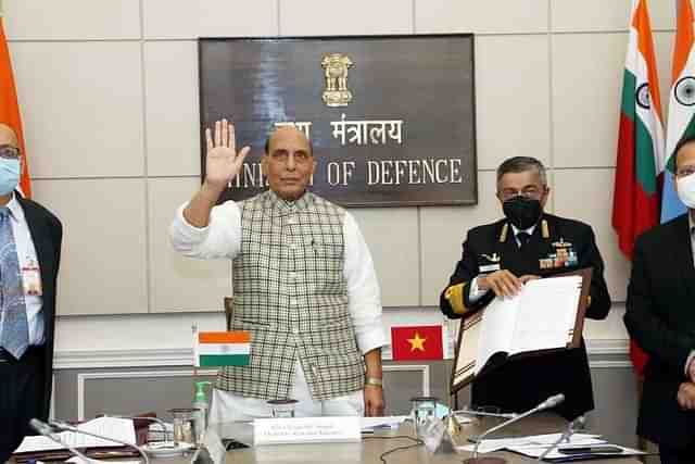 Union Defence Minister Rajnath Singh