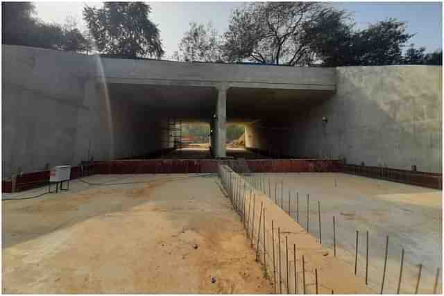 Jangpura underpass.