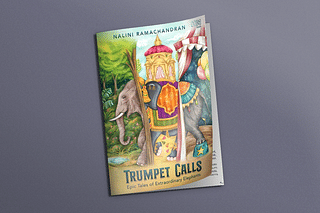 The cover of the book, Trumpet Calls.