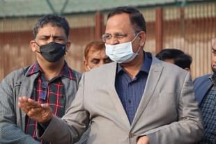 Delhi Health Minister Satyendar Jain (Pic Via Twitter)