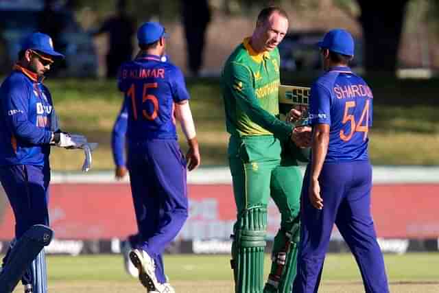 Indian and South African players.