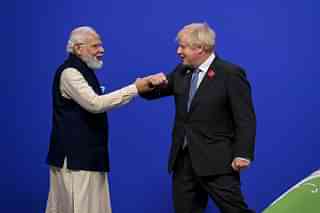 PM Modi and British PM Boris Johnson 