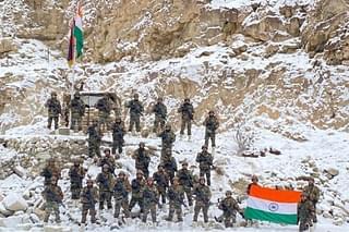 Indian Army troops at Galwan (Representative Image)