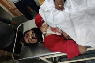 Kishan Boliya after the attack on 25 January