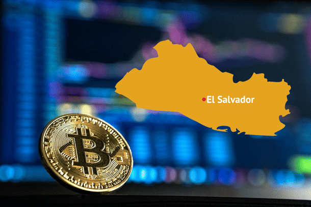 El Salvador is now looking at legalising bitcoin.