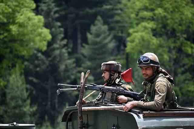 Security forces in Jammu and Kashmir. (Representative image).