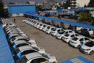 India's largest EV charging station in Gurugram (Representative Image) (via Twitter)