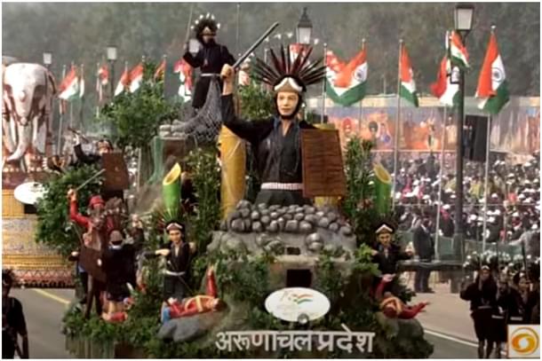 The R-Day Tableaux Of Arunachal Pradesh