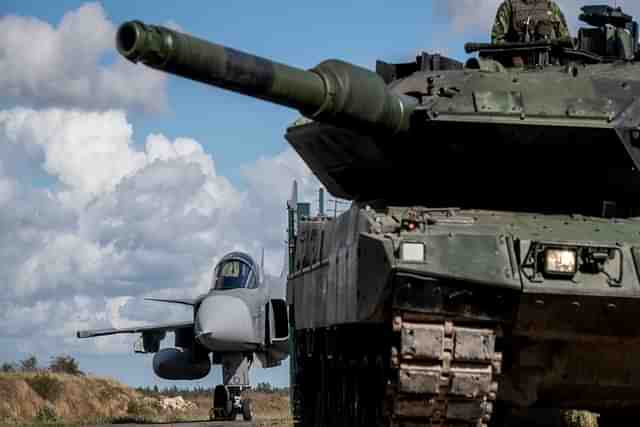 
Swedish Armed Forces conducting a high readiness action in the south-eastern and southern Baltic Sea.(File Pic)