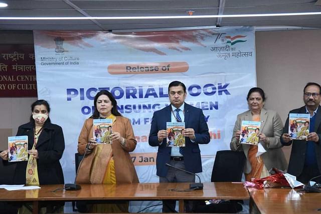 Launch of the book India's Women Unsung Heroes