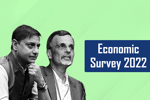 Principal Economic Advisor Sanjeev Sanyal and Chief Economic Advisor V Anantha Nageswaran