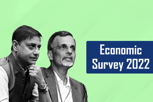 Principal Economic Advisor Sanjeev Sanyal and Chief Economic Advisor V Anantha Nageswaran