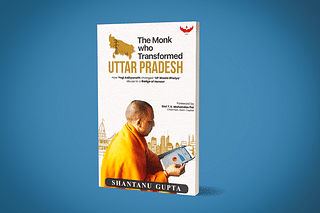 The cover of Shantanu Gupta's The Monk Who Transformed Uttar Pradesh.