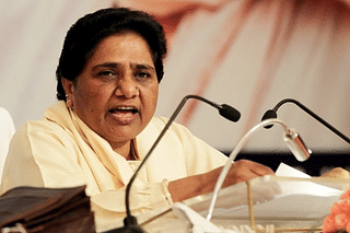 BSP chief Mayawati (Ajay Aggarwal/Hindustan Times via Getty Images)