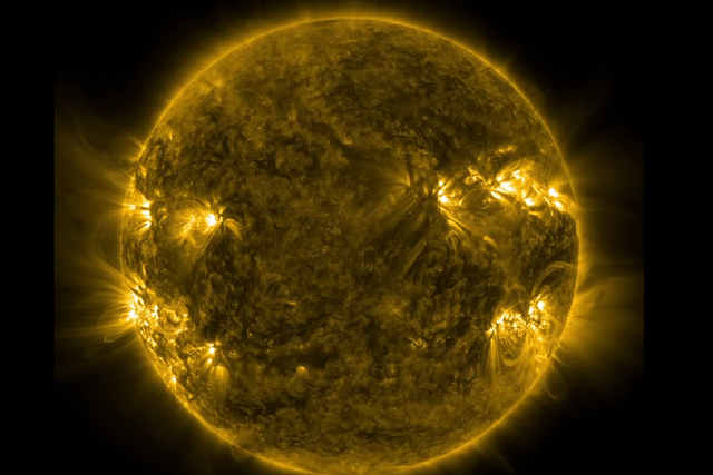 Solar flare (Pic Via Wikipedia)