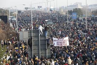 Protest In Dec 2022 Against Lithium Mining In Serbia (Igor Pavicevicc)