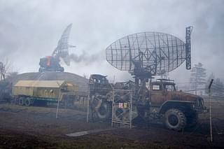 Damaged radar at a Ukrainian military facility outside Mariupol | Credits: Associated Press 