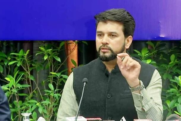 Minister of Information and Broadcasting Anurag Thakur