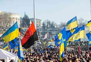The Maidan protests in Kyiv (Wikimedia Commons) 