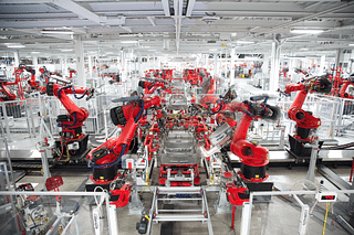 Tesla's manufacturing plant (Representative Image)