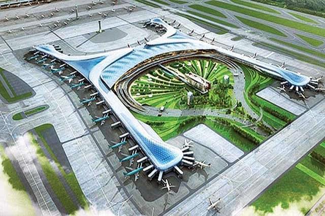 An artist's impression of a greenfield airport. (Representative image)
