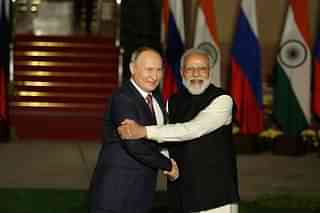 President Putin with PM Modi