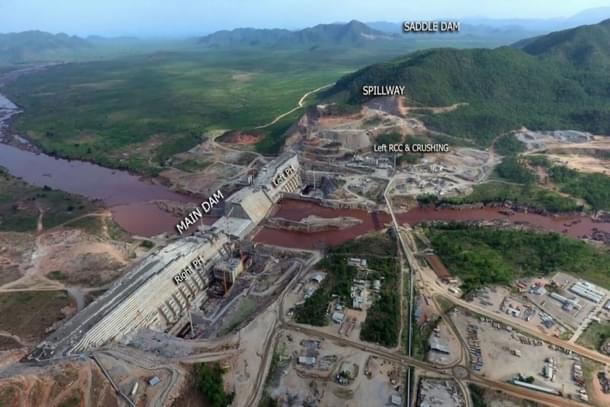 Grand Ethiopian Renaissance Dam (GERD) Pic Courtesy: Edilawi Kitanbo