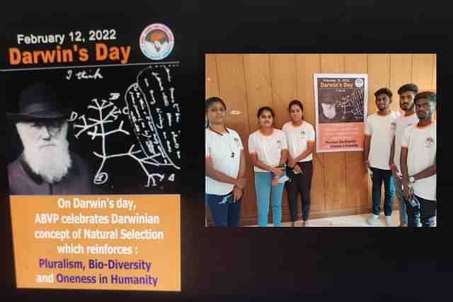 ABVP celebrates Darwin's Day