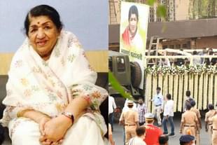 Lata Mangeshkar's funeral
