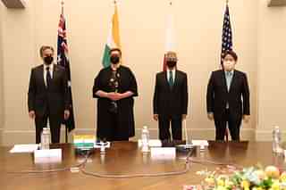 Quad (US, Australia, India and Japan) foreign ministers (Pic Via Twitter)