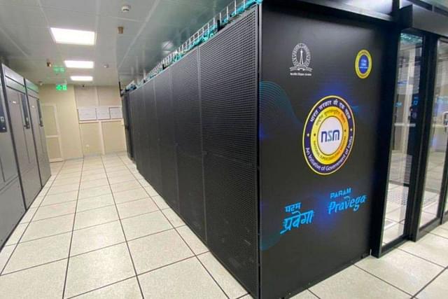 Param Pravega supercomputer at Indian Institute of Science (PC: Harish Byndoor / SERC IISc)