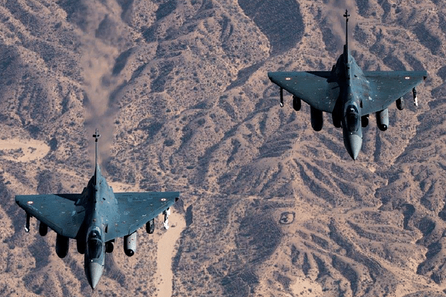 The LCA Tejas of the Indian Air Force. (image via IAF website).
